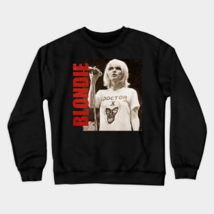 TEXTURE ART-Blondie - Retro Aesthetic Fan Art Crewneck Sweatshirt